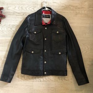 Dolce and Gabbana Men’s Leather Jacket